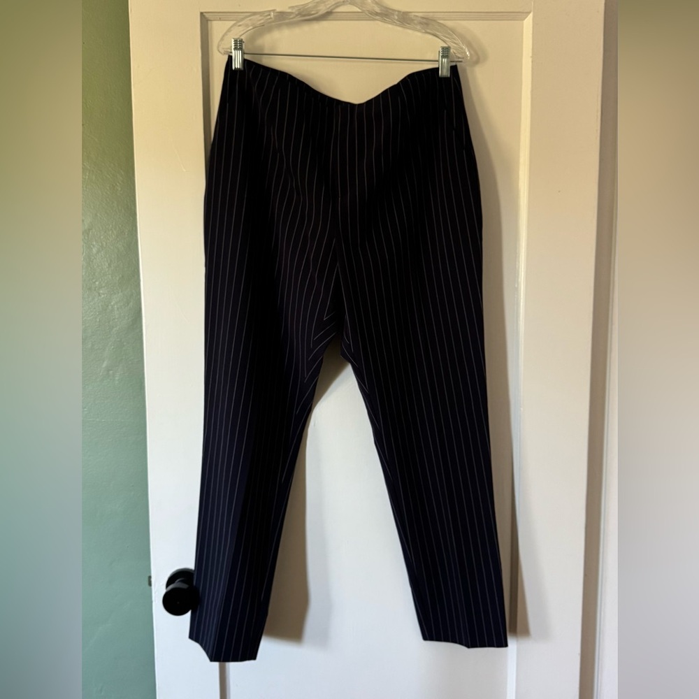 Nordstrom Navy Pinstripe Dress Pants